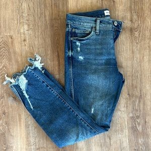 Gap High Rise Slim Straight Leg Jeans
